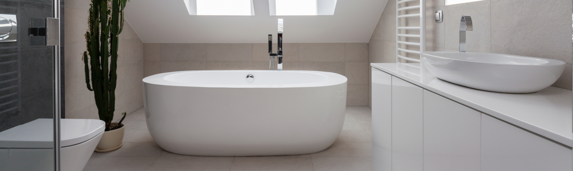 Bathroom Glass Splashbacks Berkshire | Shower & Sinks